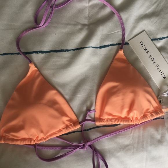 Set of 2- BRAND NEW triangle bikini tops - Picture 8 of 9